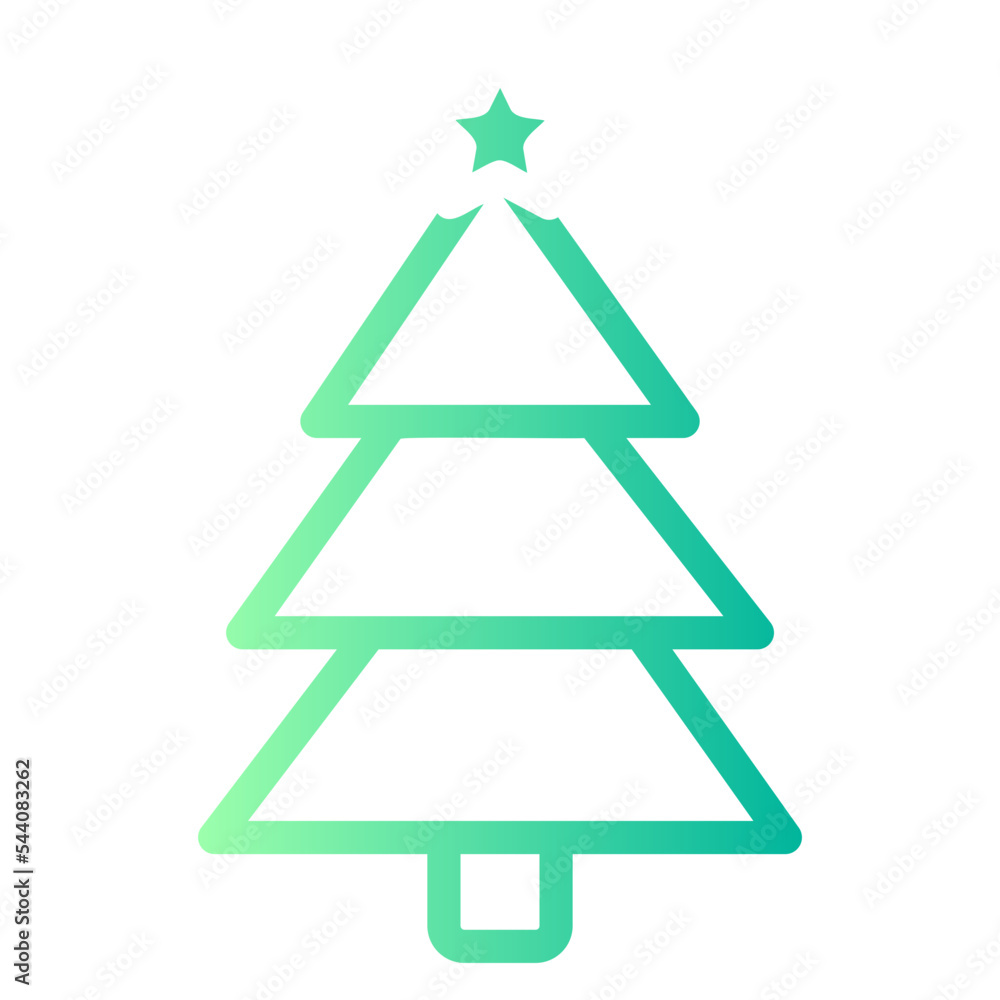 christmas tree icon christmas tree icon