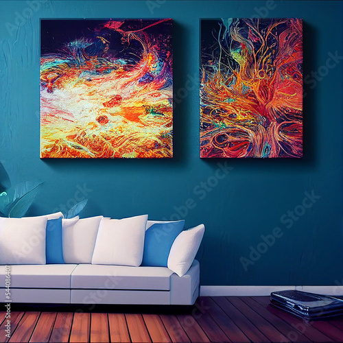 wall art,splatter paint ,cadet blue,pale violet red,corn flower blue,light sea green,ivory,beige,gold water color