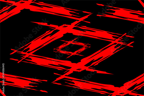 background vector design with unique pattern in red on black background