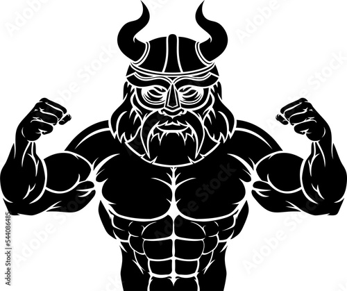 Wallpaper Mural Viking Cartoon Sports Mascot Torontodigital.ca