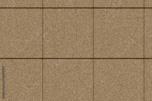grungy ragged fabric texture light tweed for classic mens wool suit, down scarf, dark stripes on beige, checkered gingham seamless ornament for plaid tablecloths shirts tartan clothes dresses bed