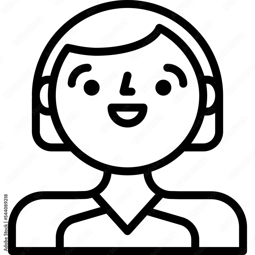 Obraz premium young people icon