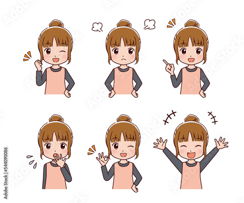 働く人々　職業のイラスト