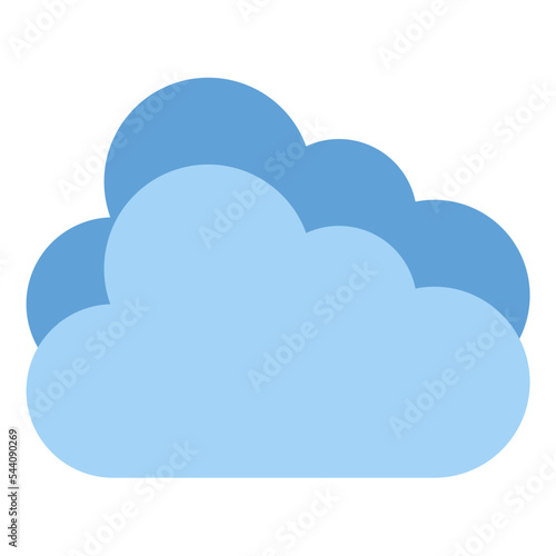 cloudy weather forecast nature icon