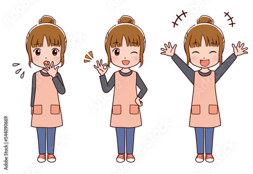 働く人々　職業のイラスト