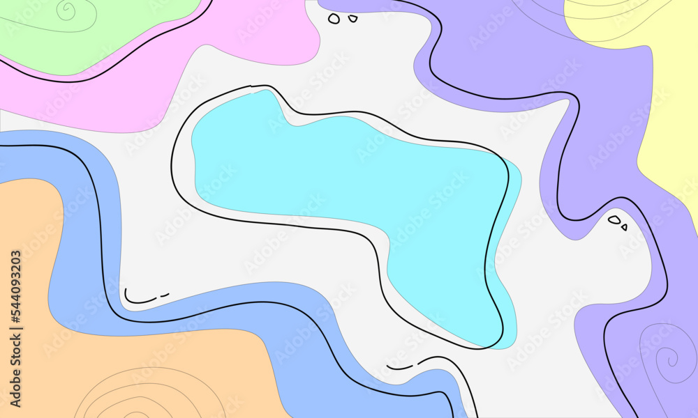illustration of an background with waves illustration of an background with waves