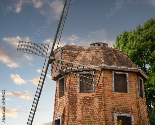 Mill on Morro do Elefante in Campos do Jordão, Sao Paulo, Brazil