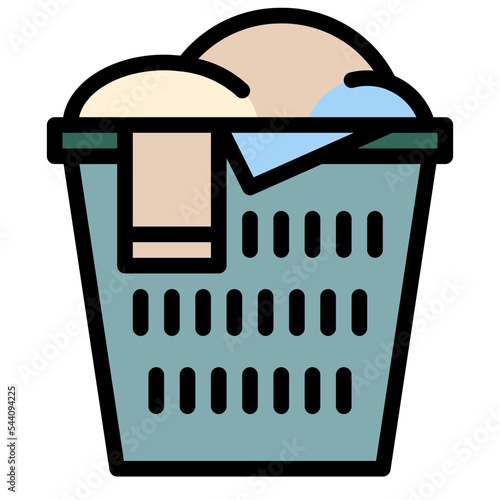 dirty laundry wash cloth cleaning icon