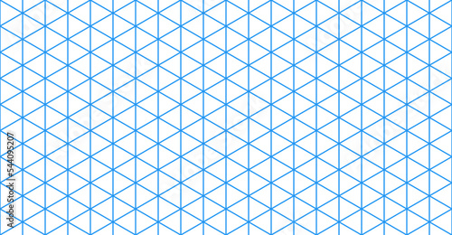 Obraz na płótnie isometric blueprint graph paper. perspective grid template for architect. engineering seamless grid pattern. background for technical school paper. Vector w salonie