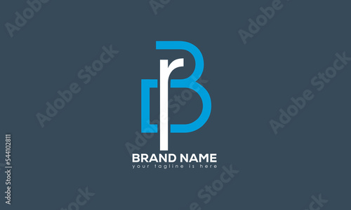 Alphabet letters Initials Monogram logo RB, BR, R and B
