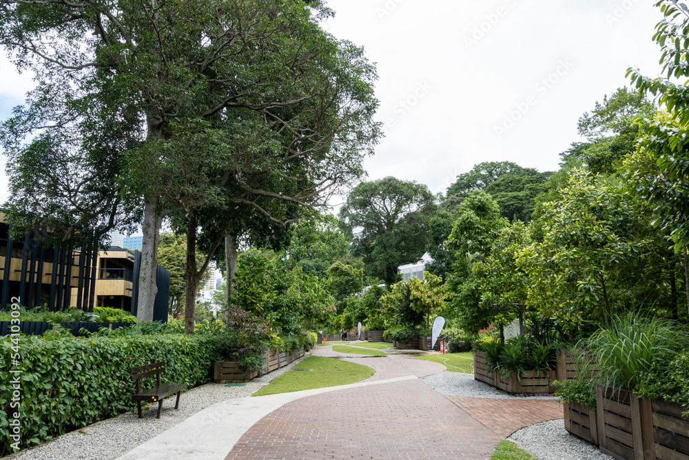 fort canning park pathway fort canning park pathway