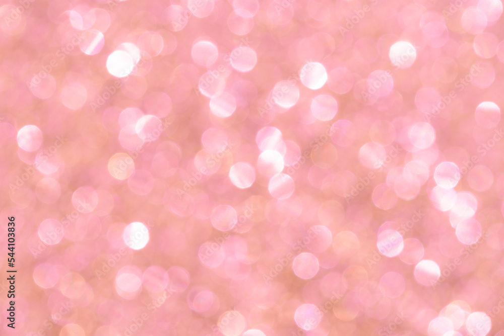 Bokeh Pink for valentine background, Christmas background Bokeh Pink for valentine background, Christmas background