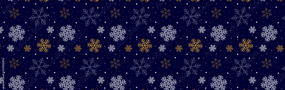 Seamless pattern with snowflakes and blue background. winter. Seasonal greeting card template
Seamless pattern with snowflakes and blue background. winter. Seasonal greeting card template
