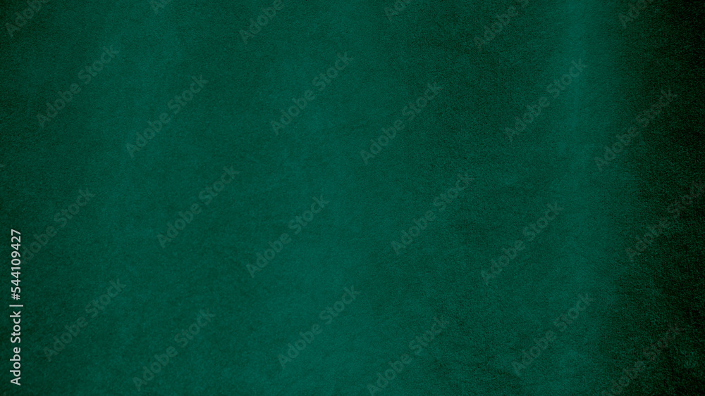 Green velvet fabric texture used as background. Empty green fabric background of soft and smooth textile material. There is space for text. - obrazy, fototapety, plakaty 