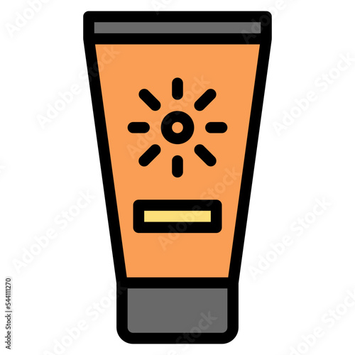sunscreen cosmetic beauty makeup icon