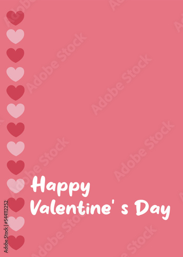 Valentine's day Cards in Minimalism.  Collection includes trendy greeting cards