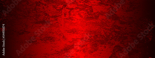 Halloween theme. red background. wall with blood splatter and grunge, dark red horror scary background. Dark grunge red texture concrete design. 