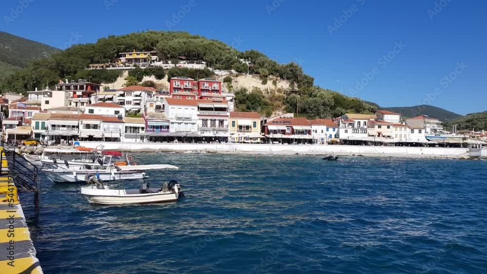 The beautiful and famous town of Parga on the coast of the Ionian Sea The beautiful and famous town of Parga on the coast of the Ionian Sea