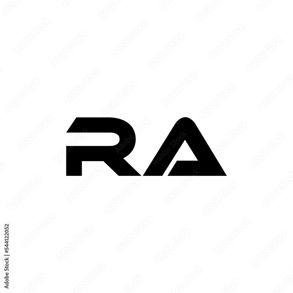 RA letter logo design with white background in illustrator, vector logo modern alphabet font overlap style. calligraphy designs for logo, Poster, Invitation, etc. RA letter logo design with white background in illustrator, vector logo modern alphabet font overlap style. calligraphy designs for logo, Poster, Invitation, etc.