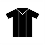 Sport t-shirt icon, Training sign, on white background eps 10.