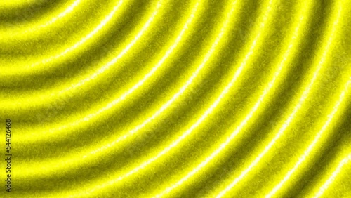 Vídeo ondas amarillas. 4K