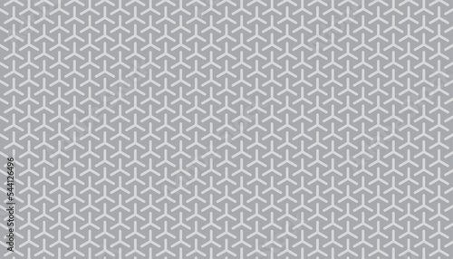 Abstract geometric Y-shaped triangle pattern. Metal plate background. Industrial surface sheet concept. Vector Illustration.