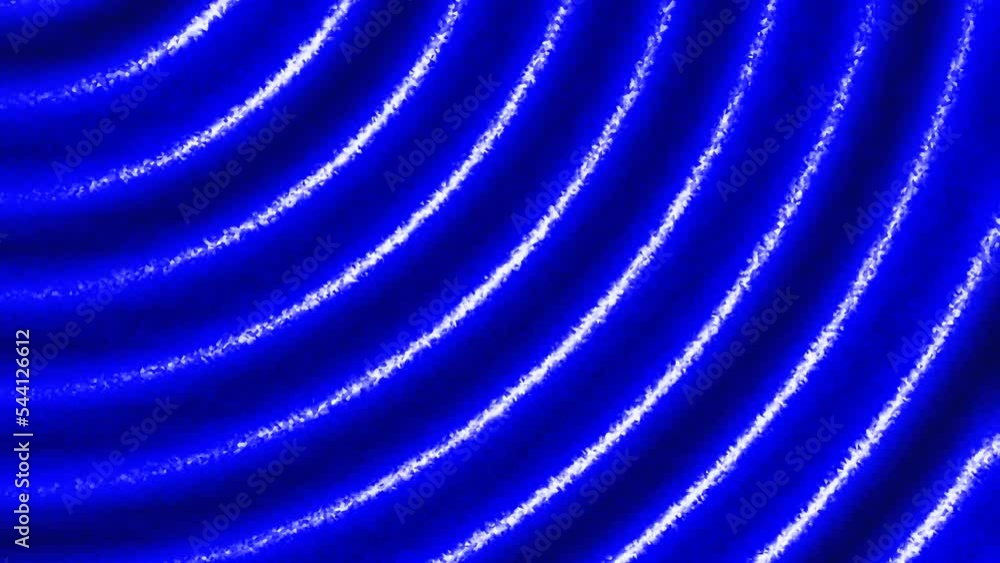 Vídeo ondas azules. 4K