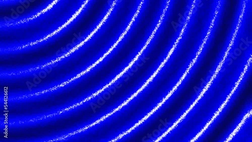 Vídeo ondas azules. 4K