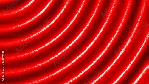 Vídeo ondas rojas. 4K