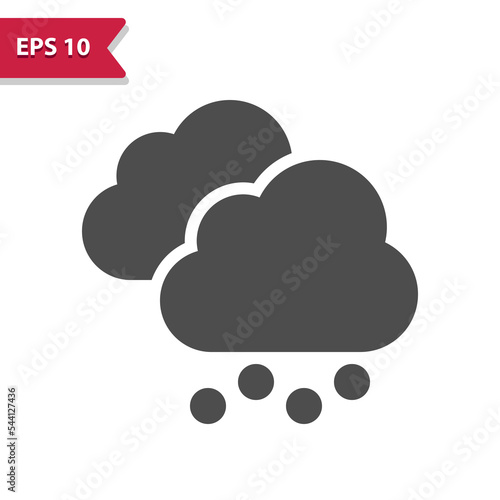 Hail Icon - Hailstorm, Cloud, Hail Storm, Weather, Hailstone, Clouds