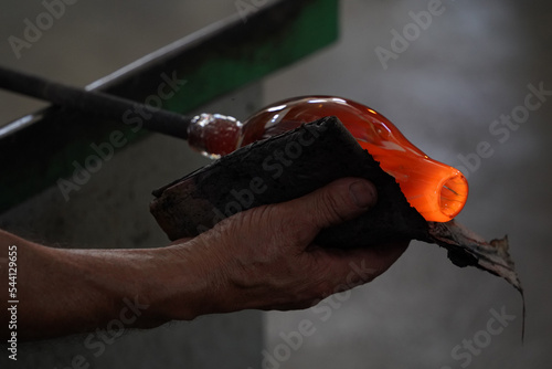 hand made glass working photo