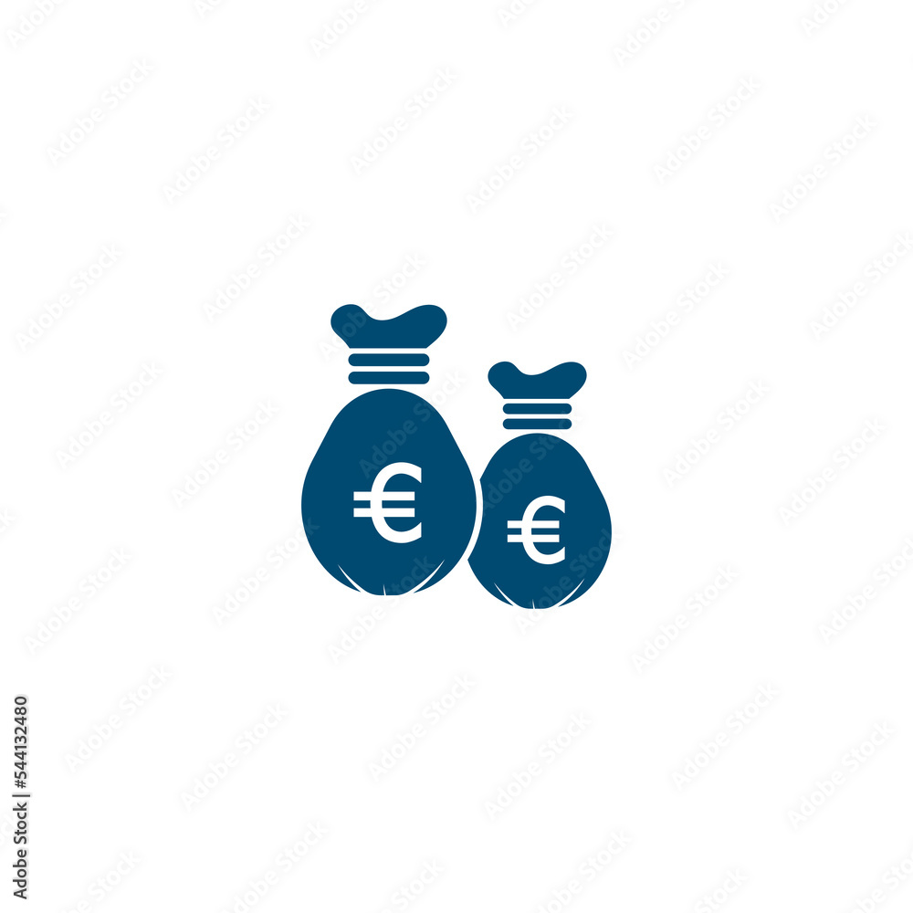 Money Bag icon Template vector Money Bag icon Template vector