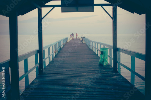 pier at sunset Brasil