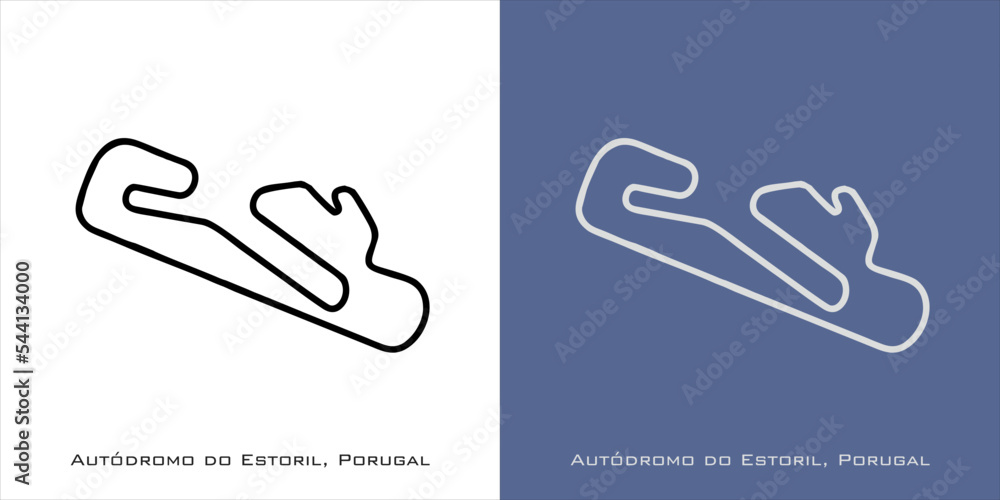 Autodromo do Estoril Portugal Circuit for grand prix race tracks with