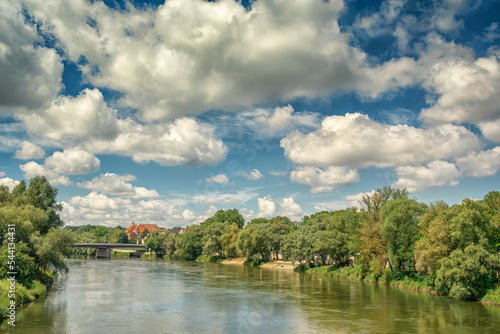 ingolstadt, A beautiful summer view in a park in germany