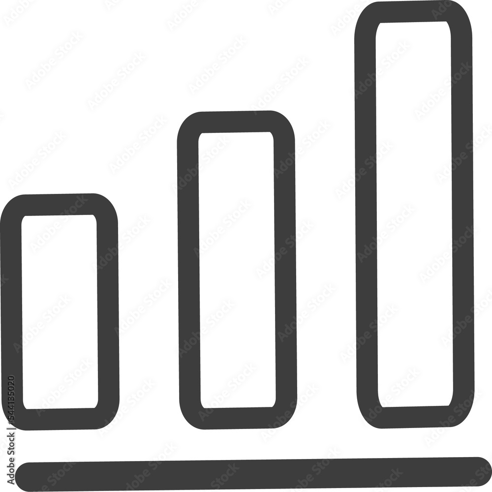 Profit Financial thin line icon, Business icon set. Profit Financial thin line icon, Business icon set.