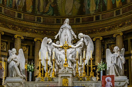Photography Madeleine church, paris