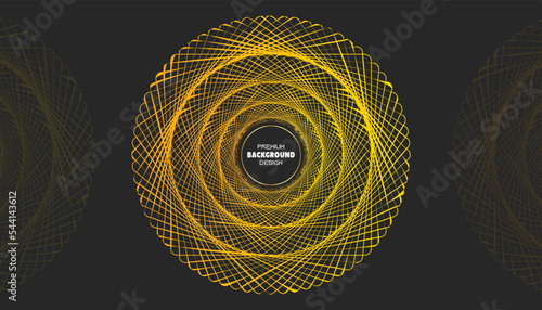 Arabic stylish ethnic arabesque style mandala pattern background design template