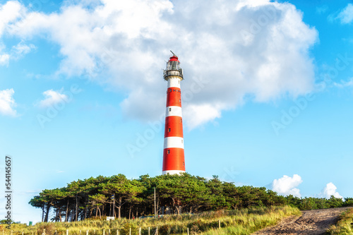 The Ameland lighthouse, the Bornrif. photo