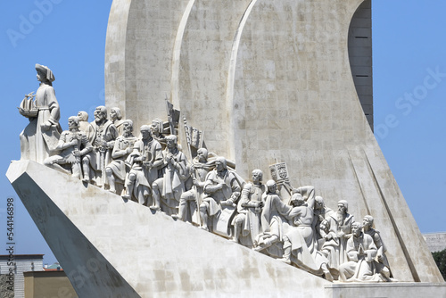 Monument to the Discoveries or Padrao dos Descobrimentos, Belem, Lisbon, Portugal photo