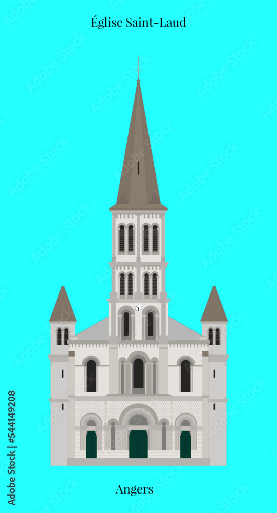 Église Saint-Laud, Angers