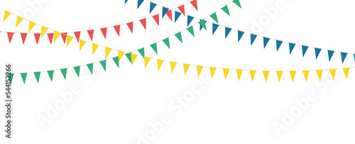 Bunting party flags