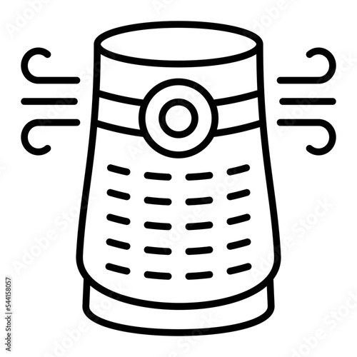 Air Purifier Line Icon