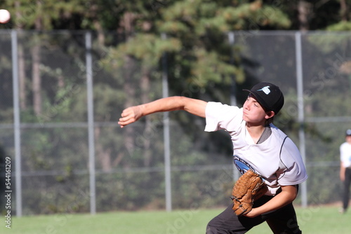 High School Baseball Pitcher