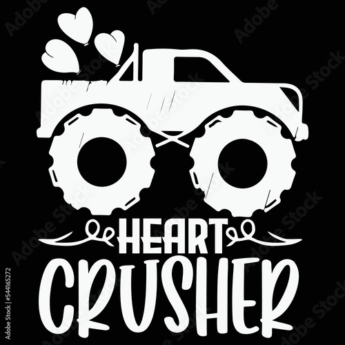 heart crusher svg design