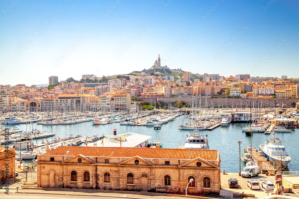 Hafen von Marseille, Südfrankreich 