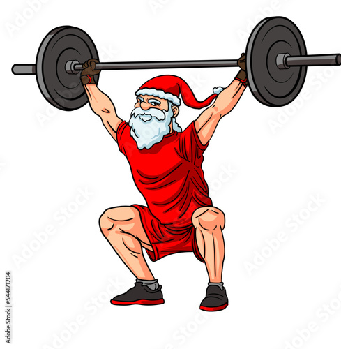 santa claus snatch crossfit