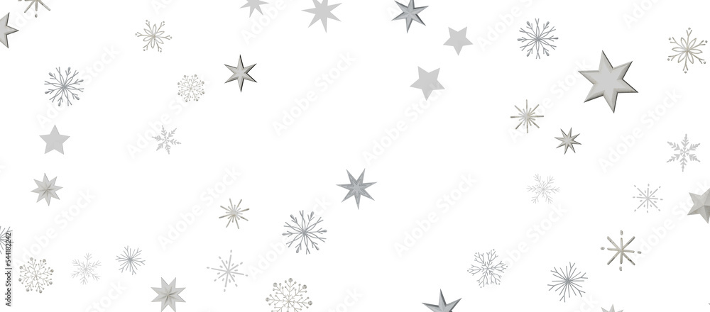 golden openwork shiny snowflakes, star, 3D rendering. golden openwork shiny snowflakes, star, 3D rendering.