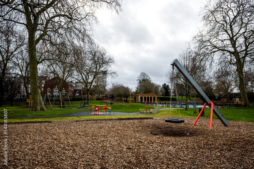 Fototapeta premium Outdoors of the streets of London in the Great Britain capital