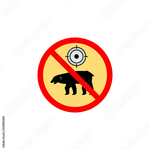 Forbidden hunting beer icon can be used for web, logo, mobile app, UI, UX